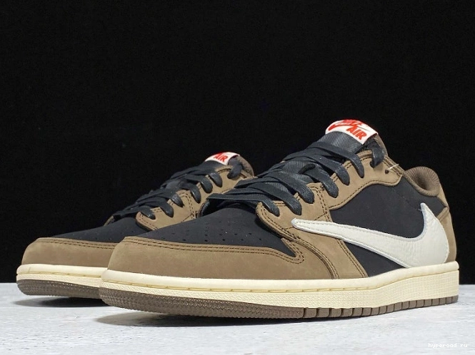 SP Low OG x CQ4277-001 Air Jordan 1 Travis Scott Mocha Dark 0923